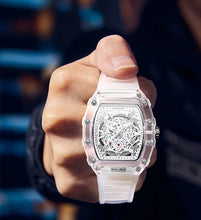 Load image into Gallery viewer, Reloj deportivo de cuarzo blanco