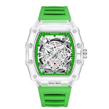 Load image into Gallery viewer, Reloj deportivo de cuarzo blanco