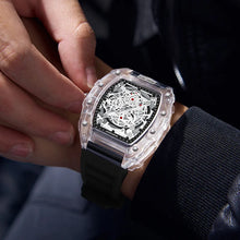 Load image into Gallery viewer, Reloj deportivo de cuarzo blanco